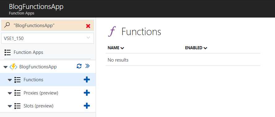 Azure Function Successful Deployment