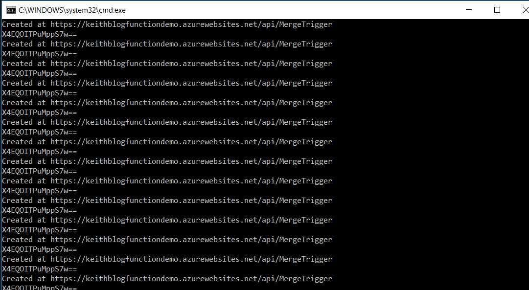Console App Sending in Requests